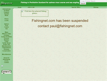 Tablet Screenshot of fishingnet.com
